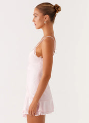 Roya Mini Dress - Pink